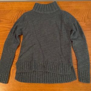 Mock turtle neck sweater